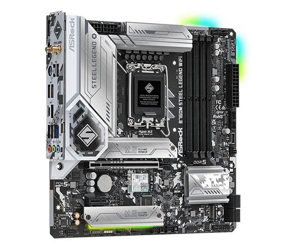 Asrock B760M Steel Legend WiFi | 90 - MXBL70 - A0UAYZ - 4710483941795 - Vektra Computers LLC Asrock B760M Steel Legend WiFi | 90 - MXBL70 - A0UAYZ - 4710483941795 - Vektra Computers LLC